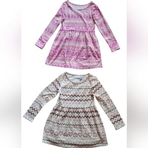 1 pair of little girl long sleeve shirts size Small